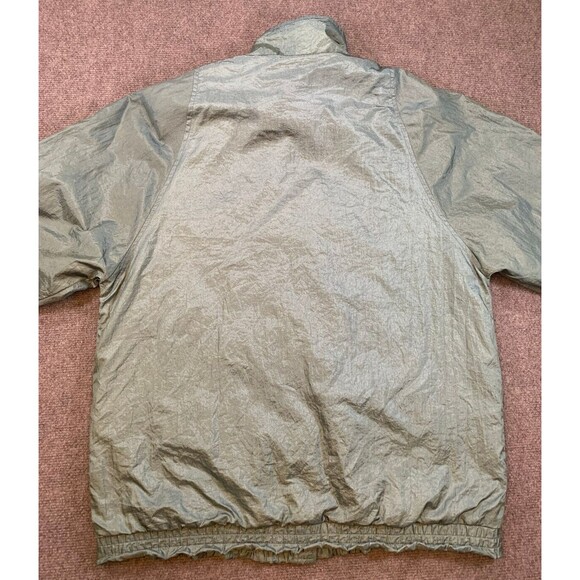 Vintage Haband Jacket Womans L Nylon Button Up Cotton Lined‎ Wind Breaker - Picture 3 of 7